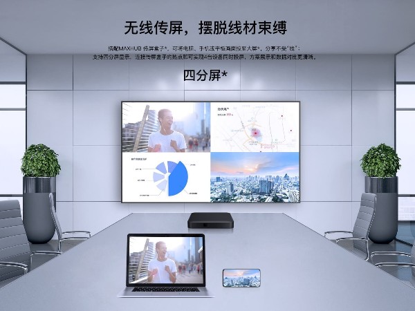 MAXHUB商顯屏無線投屏，還能保護隱私